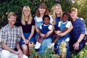 The Hagerup family in 1996