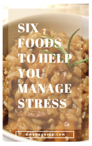 Six foods to manage stress