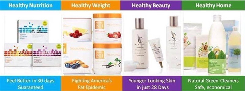 image of shaklee products