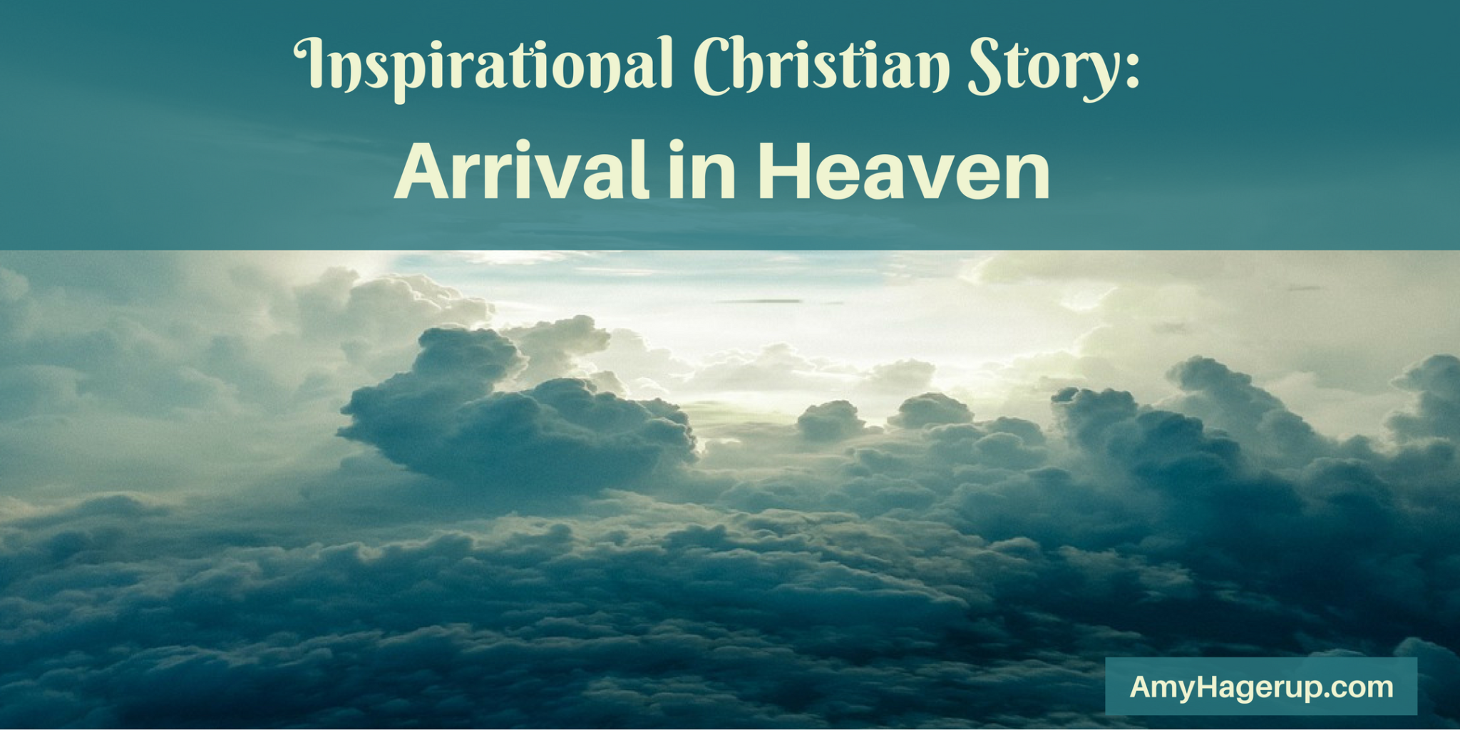 What an inspiring Christian story of how my mom envisioned arriving in heaven.