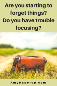 Do you forget things? Do you have trouble focusing? Take care of your brain and memory.