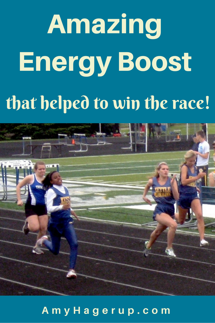 How this energy boost helped my daughter win the race.