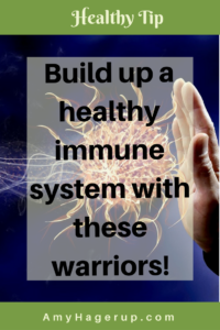 Use these warriors to build up a healthy immune system