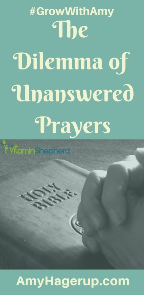 Do you struggle with unanswered prayer? Check this out.